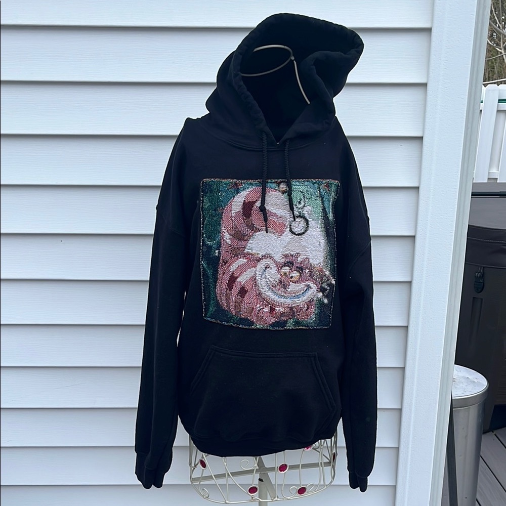 Black Graphic Hoodie vendetta